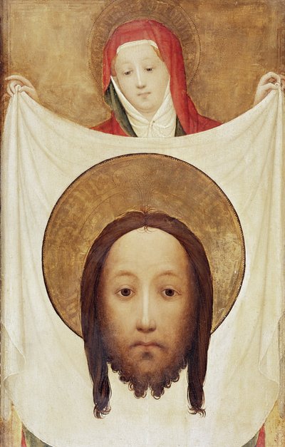 Die Heilige Veronika mit dem Schweißtuch, um 1420 von Master of Saint Veronica